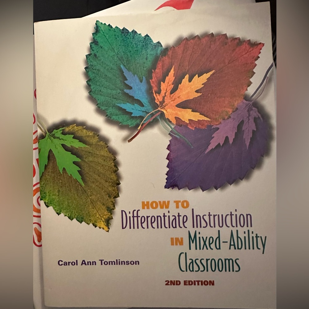How to Differentiate Instruction in Mixed-Ability Classrooms Book